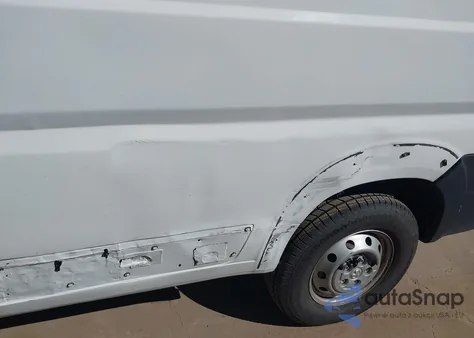 2021 Ram Promaster 2500 High Roof 159 Wb из США, поврежденный, VIN 3C6LRVDG1ME573565